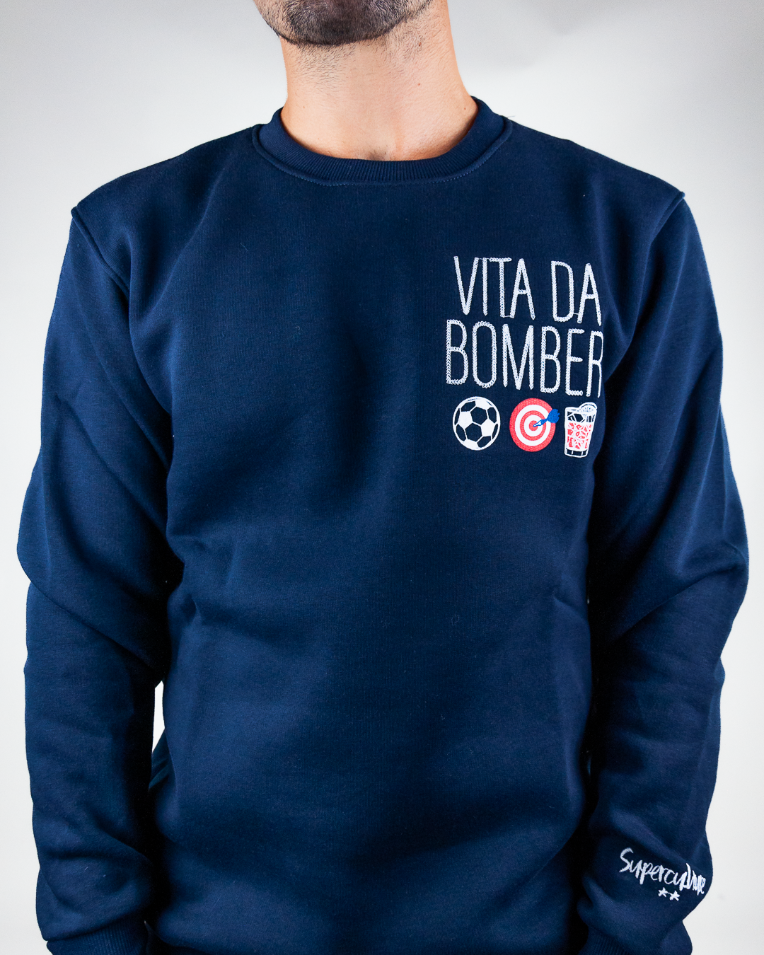 Felpa Superculture Girocollo Vita da Bomber Art. A937 - 1921 Store