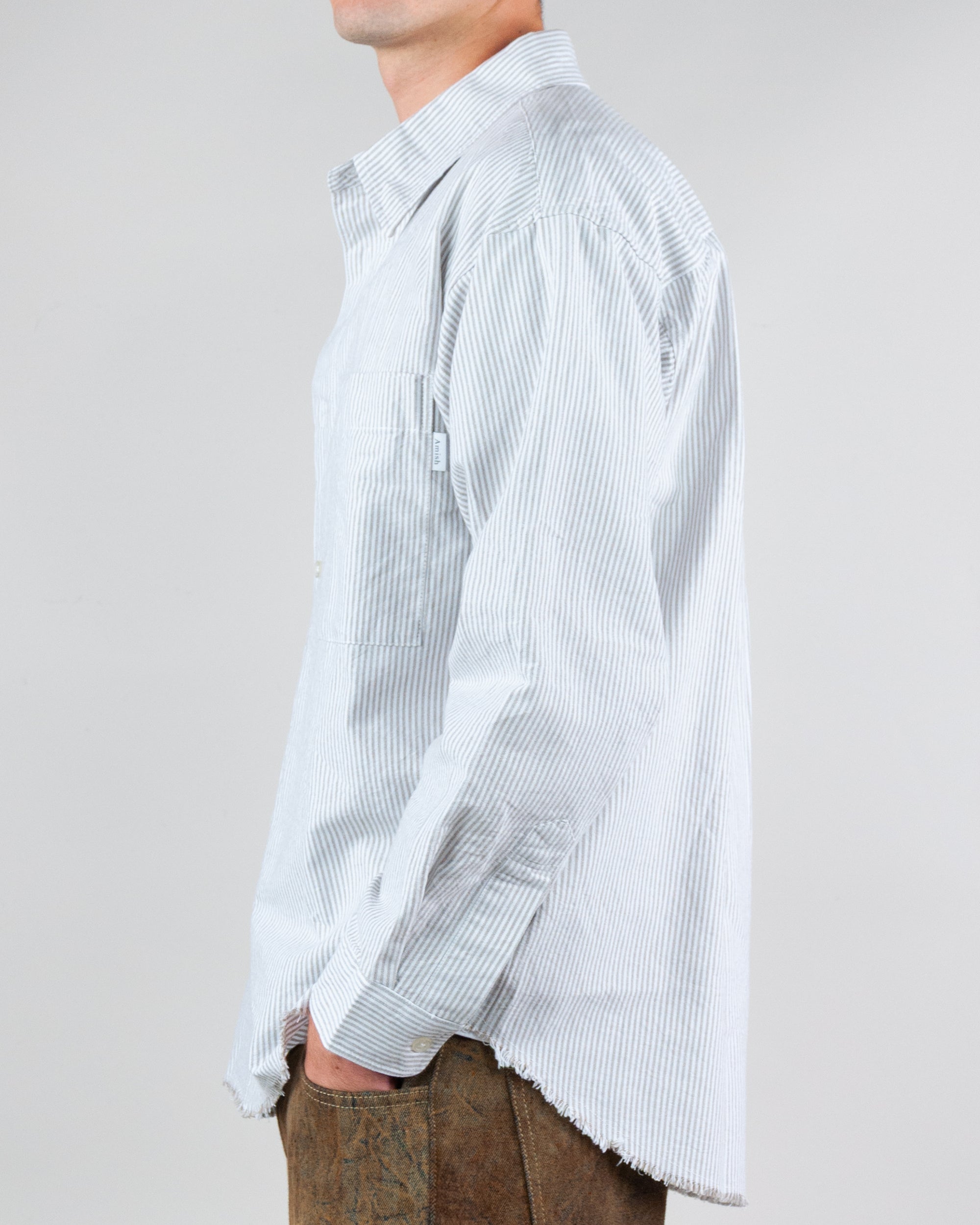 Camicia over taschino Amish Man Art. AMU128CG350124