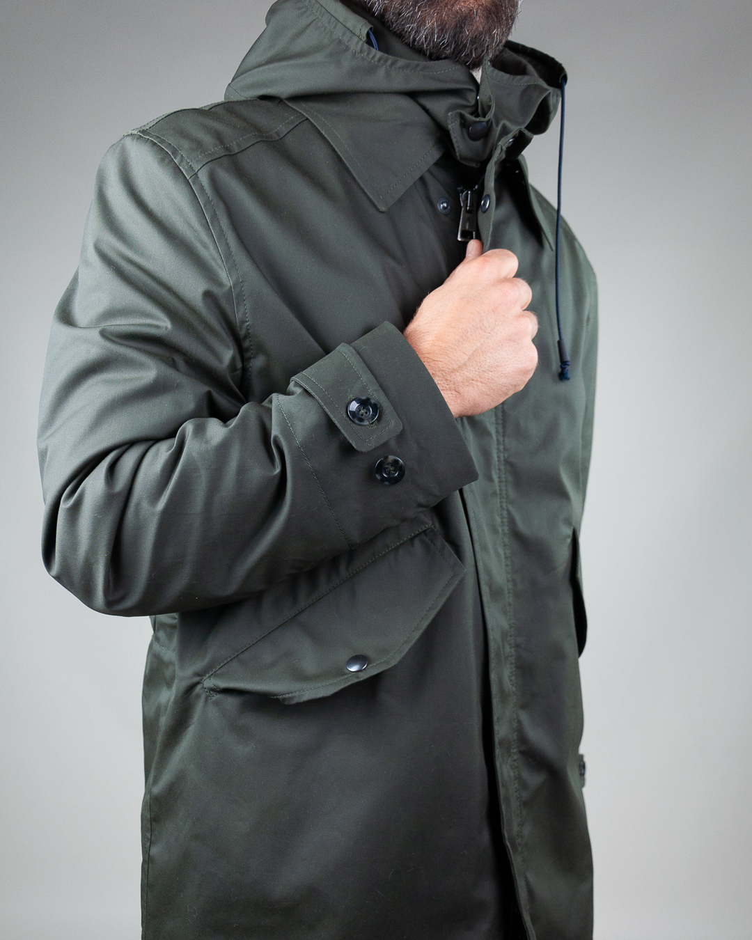 Waxed Parka Officina 36 Men Art. 0416600118