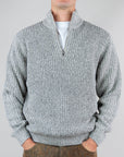 Maglia Mezza zip melange Jack&Jones Bleecker Art. 12290085