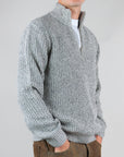 Maglia Mezza zip melange Jack&Jones Bleecker Art. 12290085