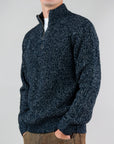 Maglia Mezza zip melange Jack&Jones Bleecker Art. 12290085