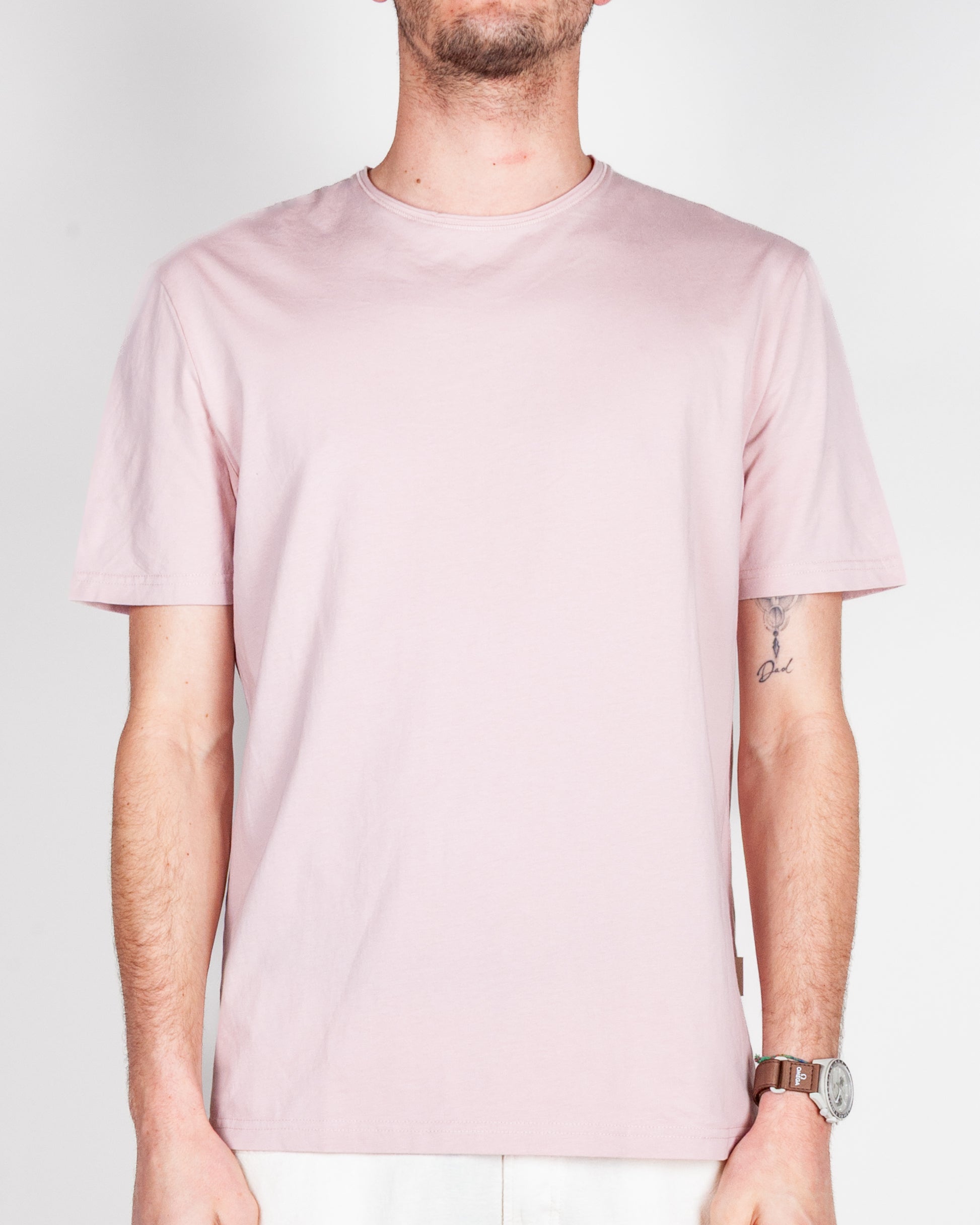 T-shirt Basica collo taglio vivo Gianni Lupo Art. GL893F-S26