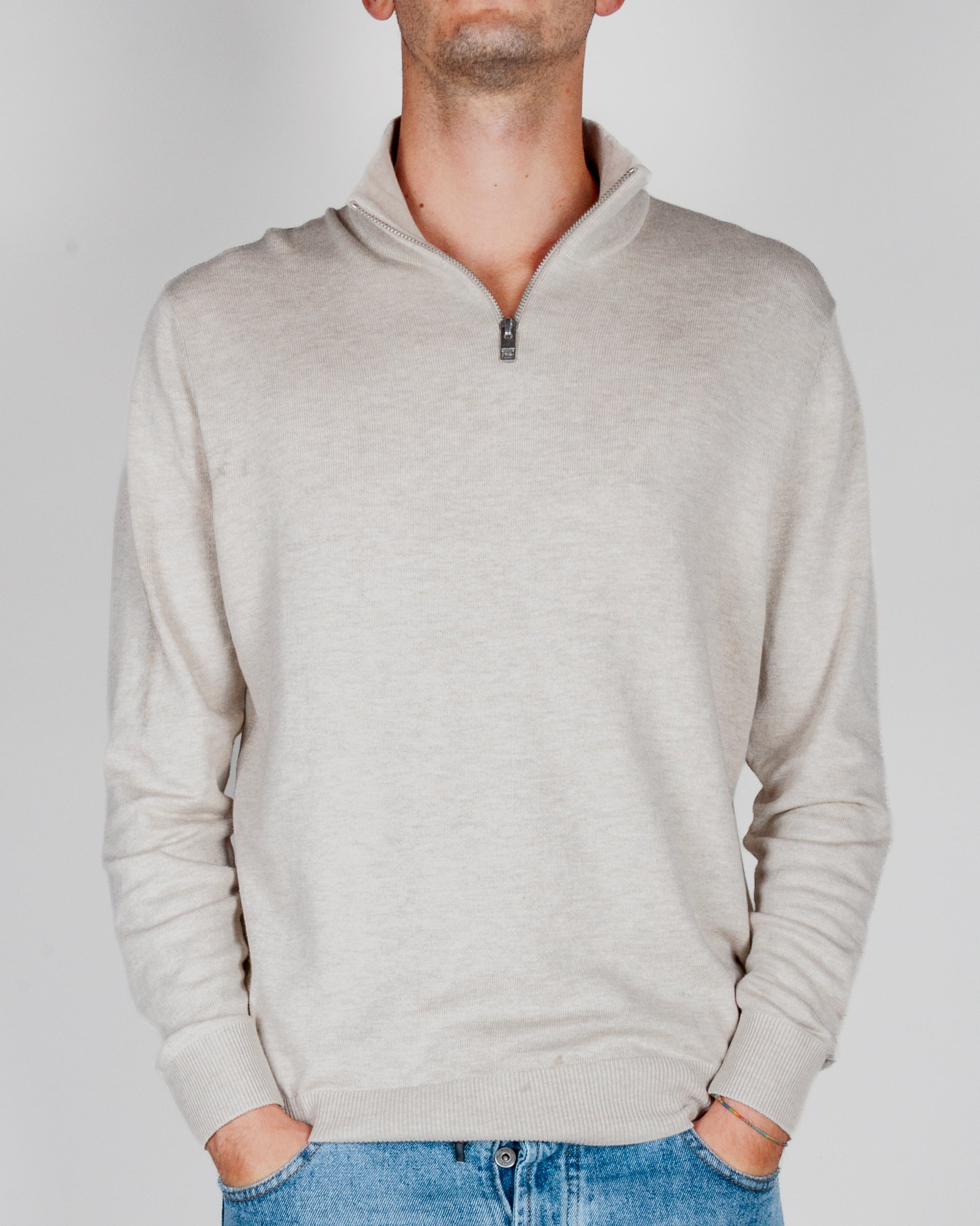 Maglia Basic con mezza zip Jack&amp;Jones Emil Art. 12189339