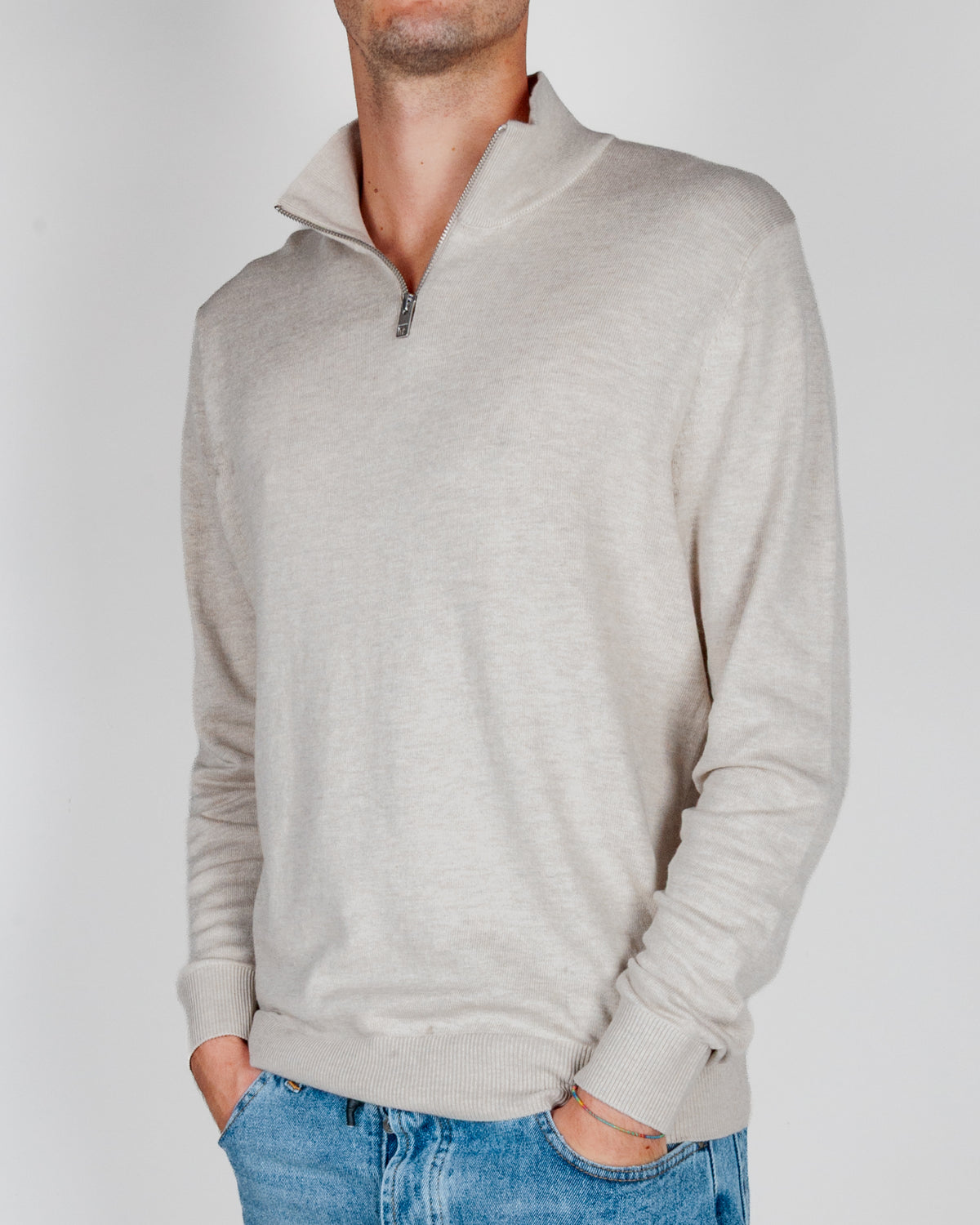 Maglia Basic con mezza zip Jack&amp;Jones Emil Art. 12189339