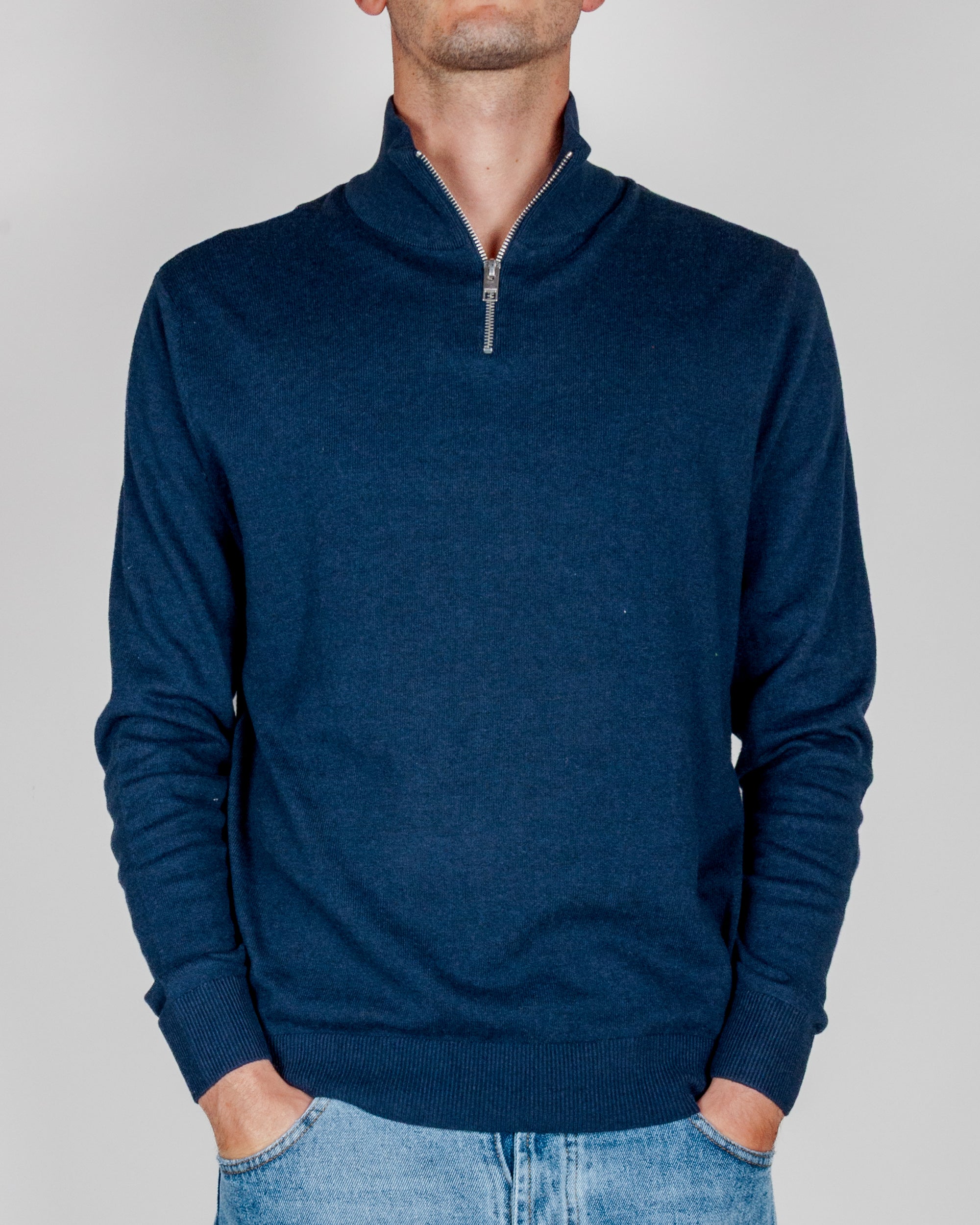 Maglia Basic con mezza zip Jack&amp;Jones Emil Art. 12189339