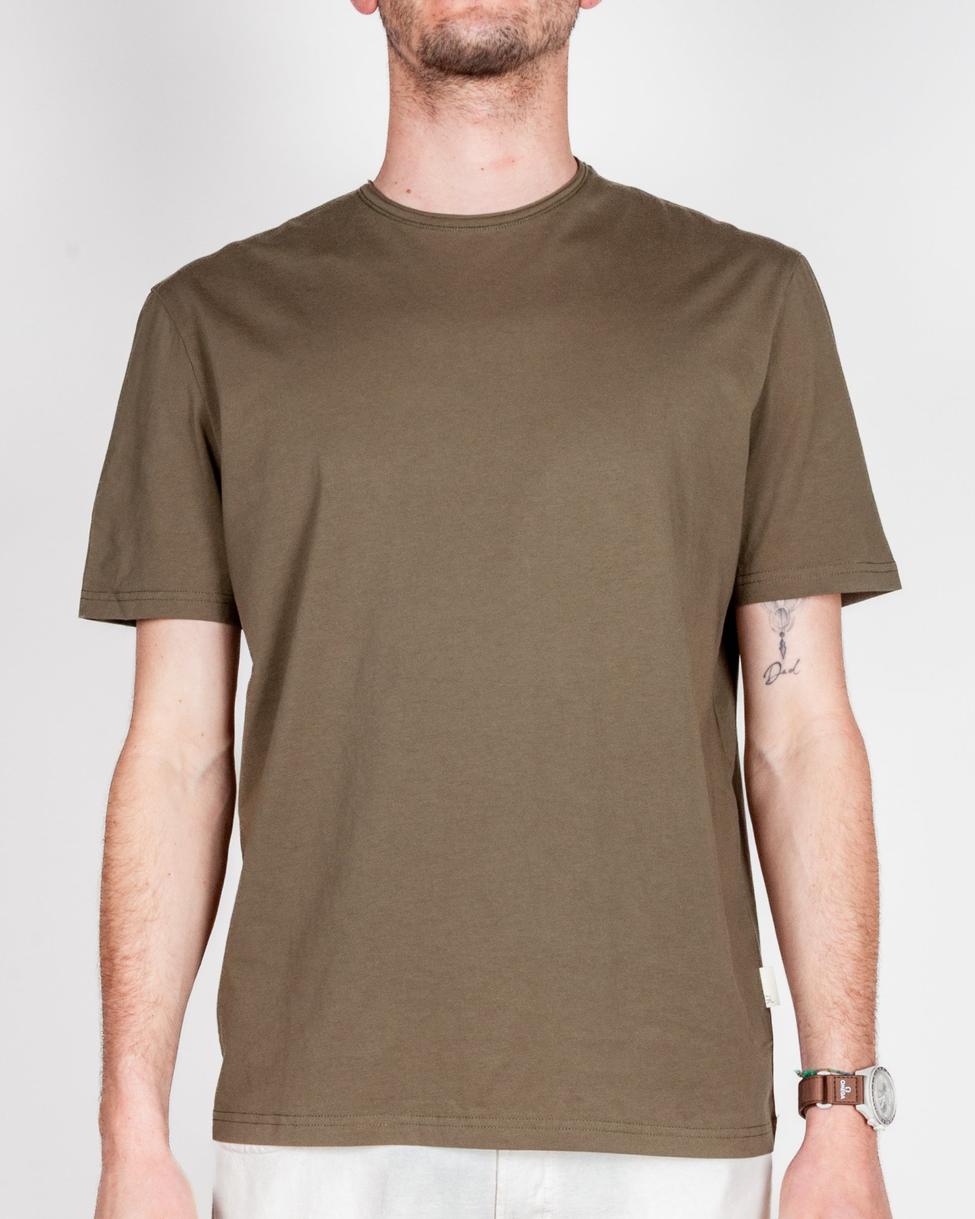 T-shirt Basica collo taglio vivo Gianni Lupo Art. GL893F-S26