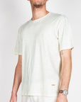 T-shirt cotone fiammato collo taglio vivo Gianni Lupo Art. GL1053F-S26
