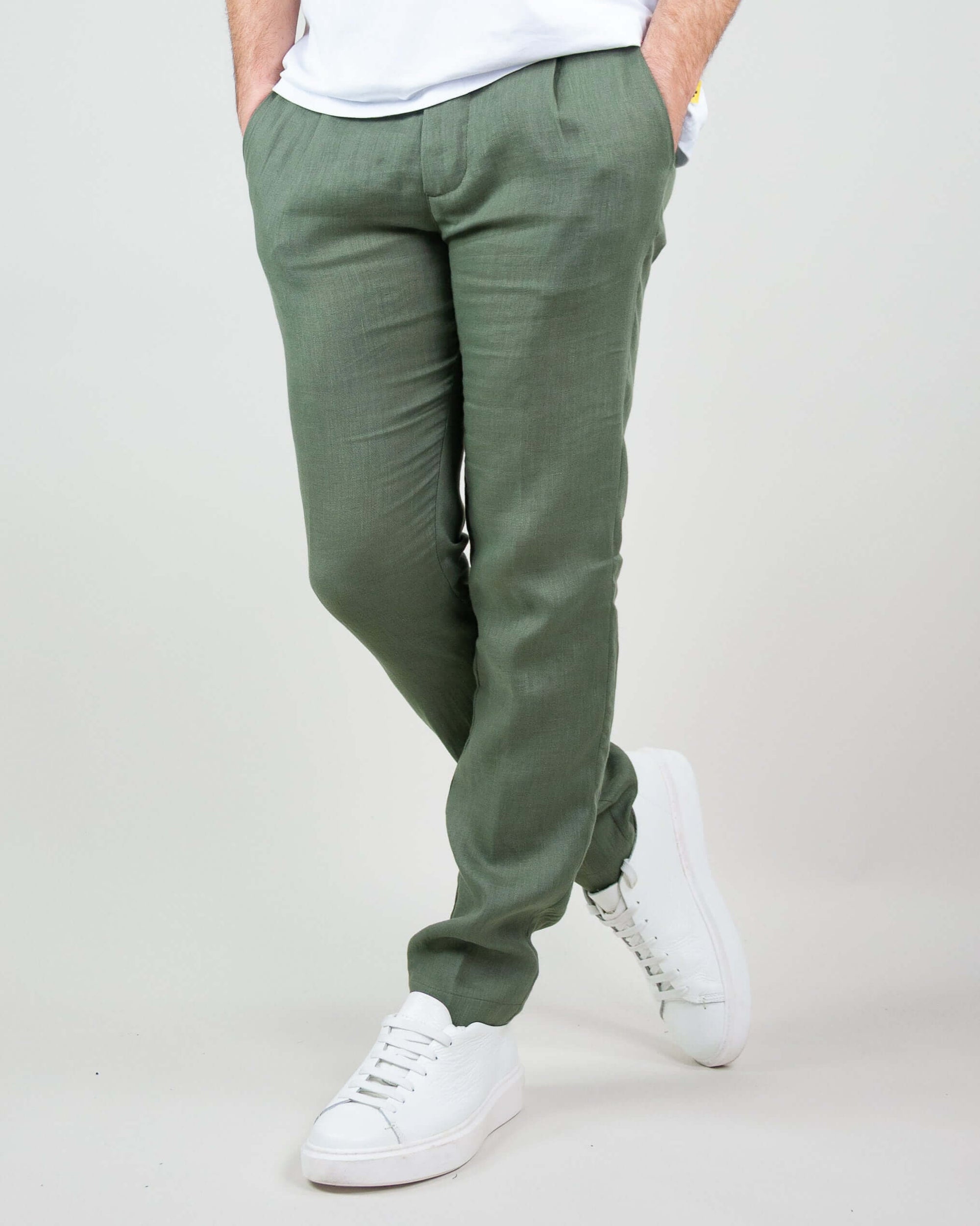 Pantalaccio Lino Officina 36 Sand Uomo Art. 0259108723