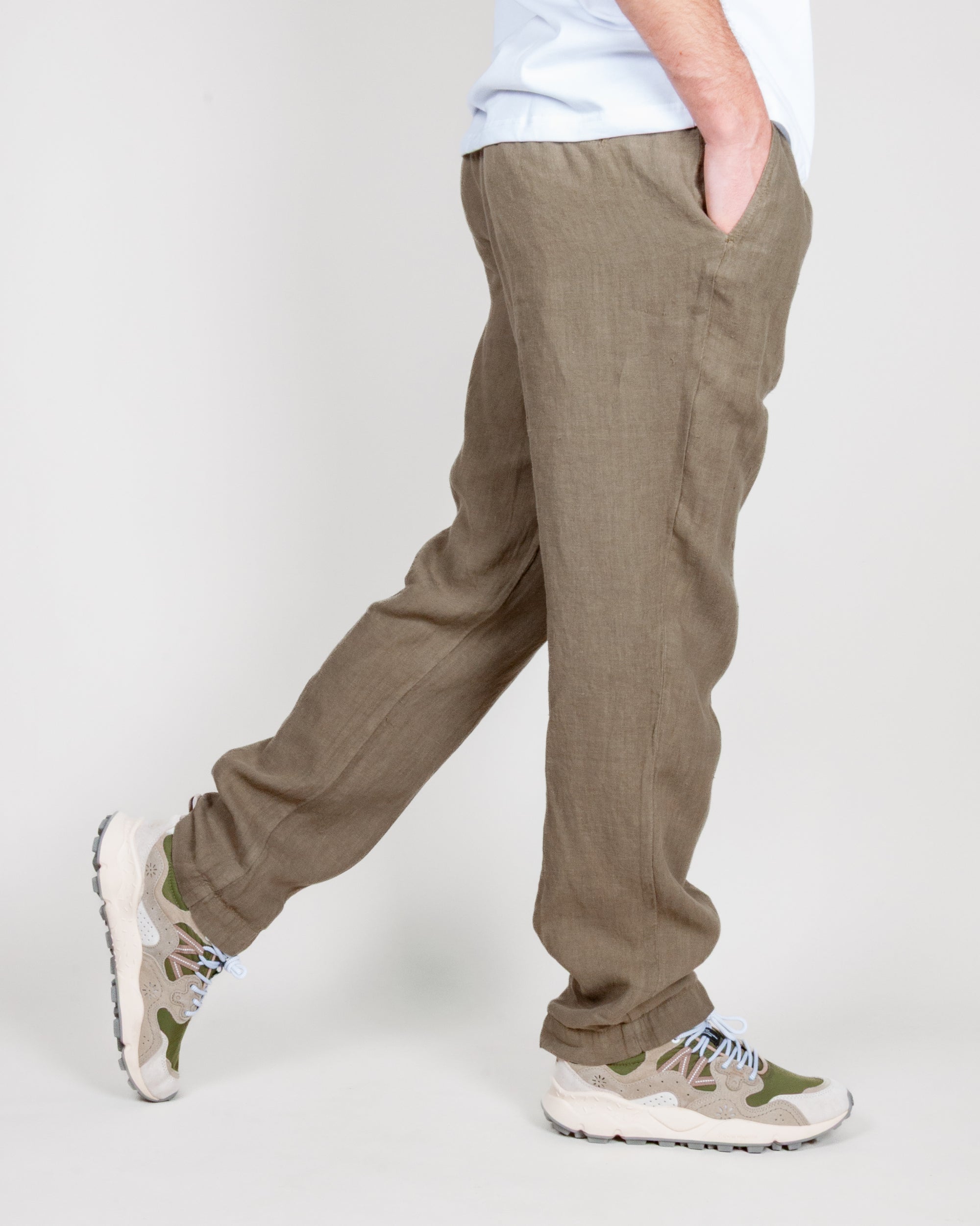 Pantalaccio 100% Lino Clark Art. BUCK-T016