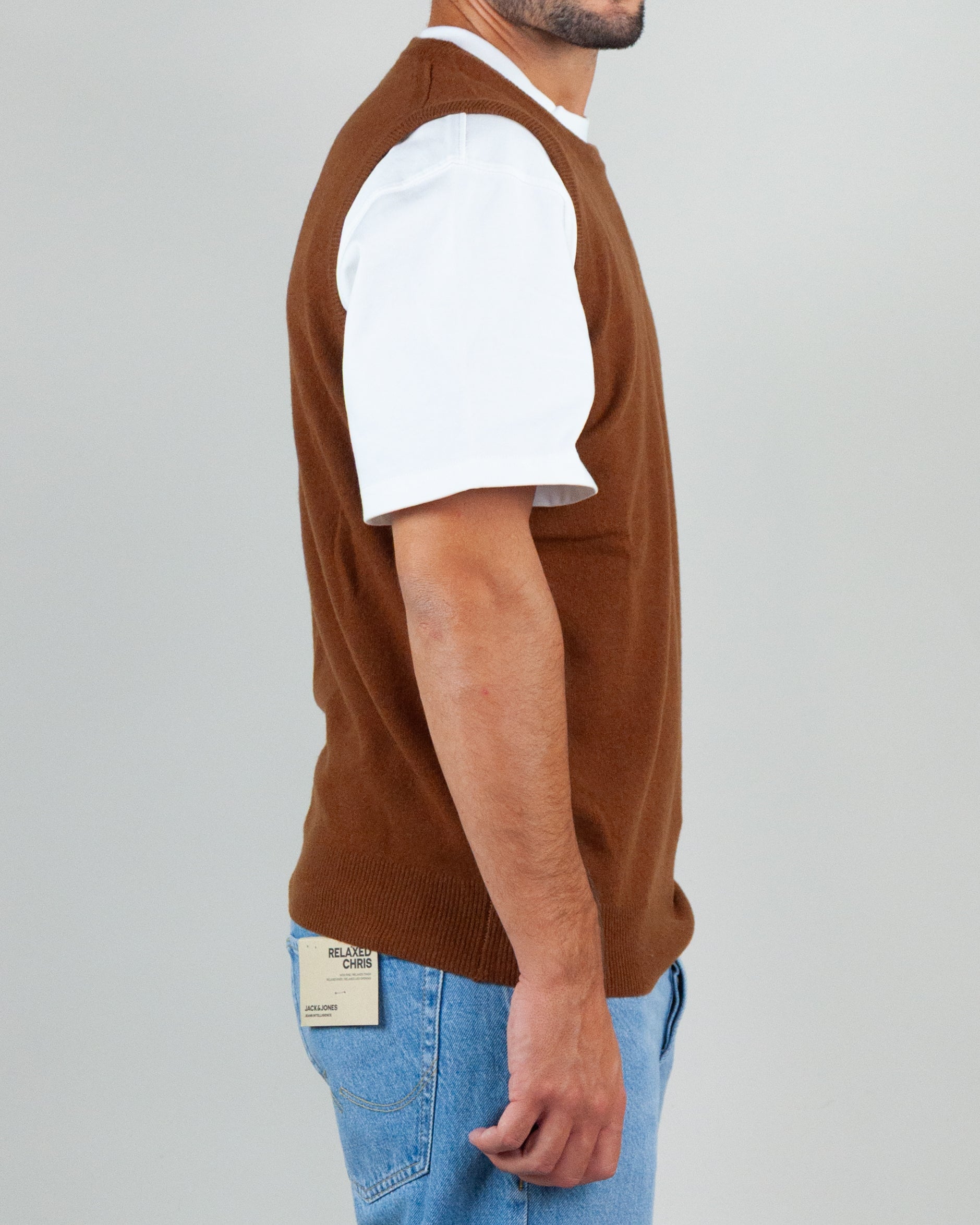 Gilet Retois Pura Lana Merinos Extrafine Art. 1.5060