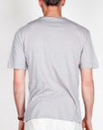 T-shirt cotone fiammato collo taglio vivo Gianni Lupo Art. GL1053F-S26