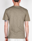 T-shirt cotone fiammato collo taglio vivo Gianni Lupo Art. GL1053F-S26
