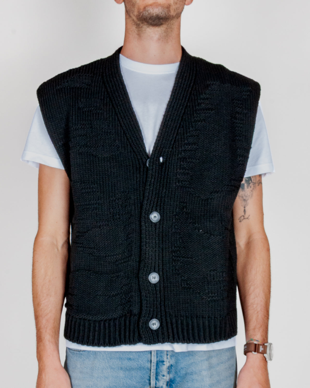 Cardigan Smanicato Berna Uomo Art. BRN M 262016