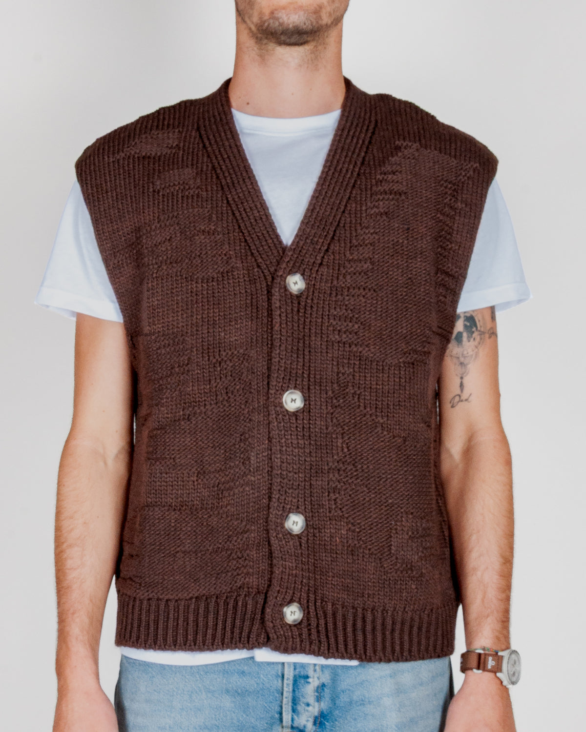 Cardigan Smanicato Berna Uomo Art. BRN M 262016