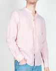 Camicia Coreana riga misto lino BL11 Art. 04BL2601