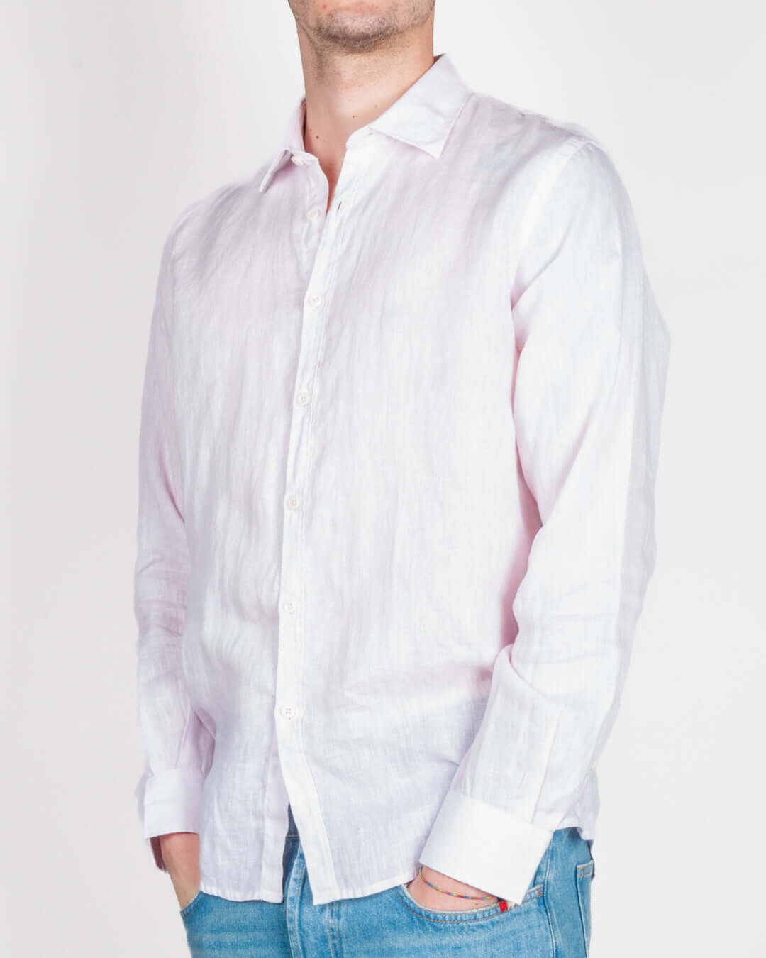 Camicia lino manica lunga BL11 Art. 04BL2616