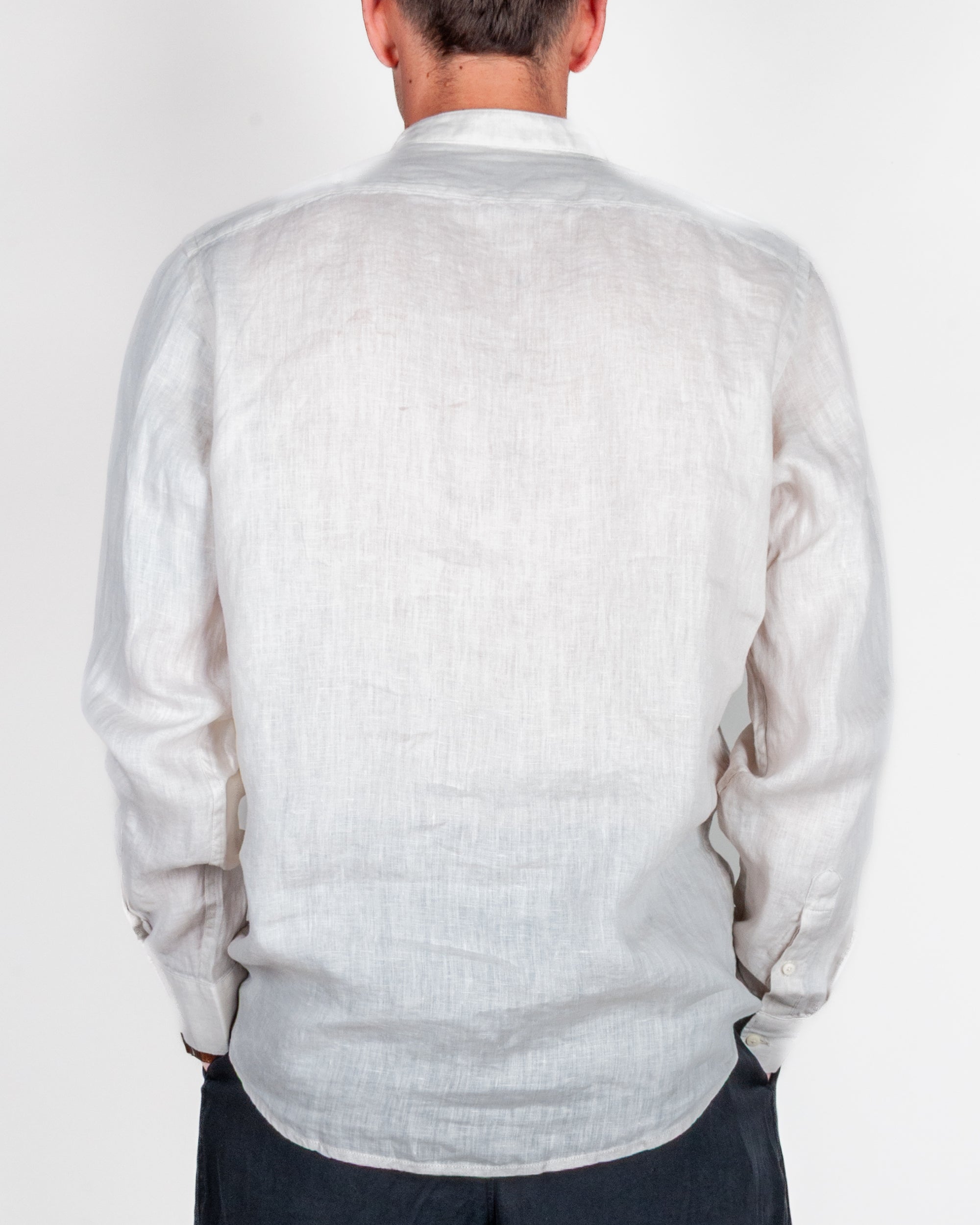 Camicia coreana in puro lino Philotinto Art. 26S19CA