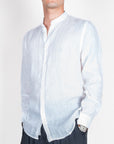 Camicia coreana in puro lino Philotinto Art. 26S19CA