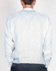 Camicia coreana in puro lino Philotinto Art. 26S19CA