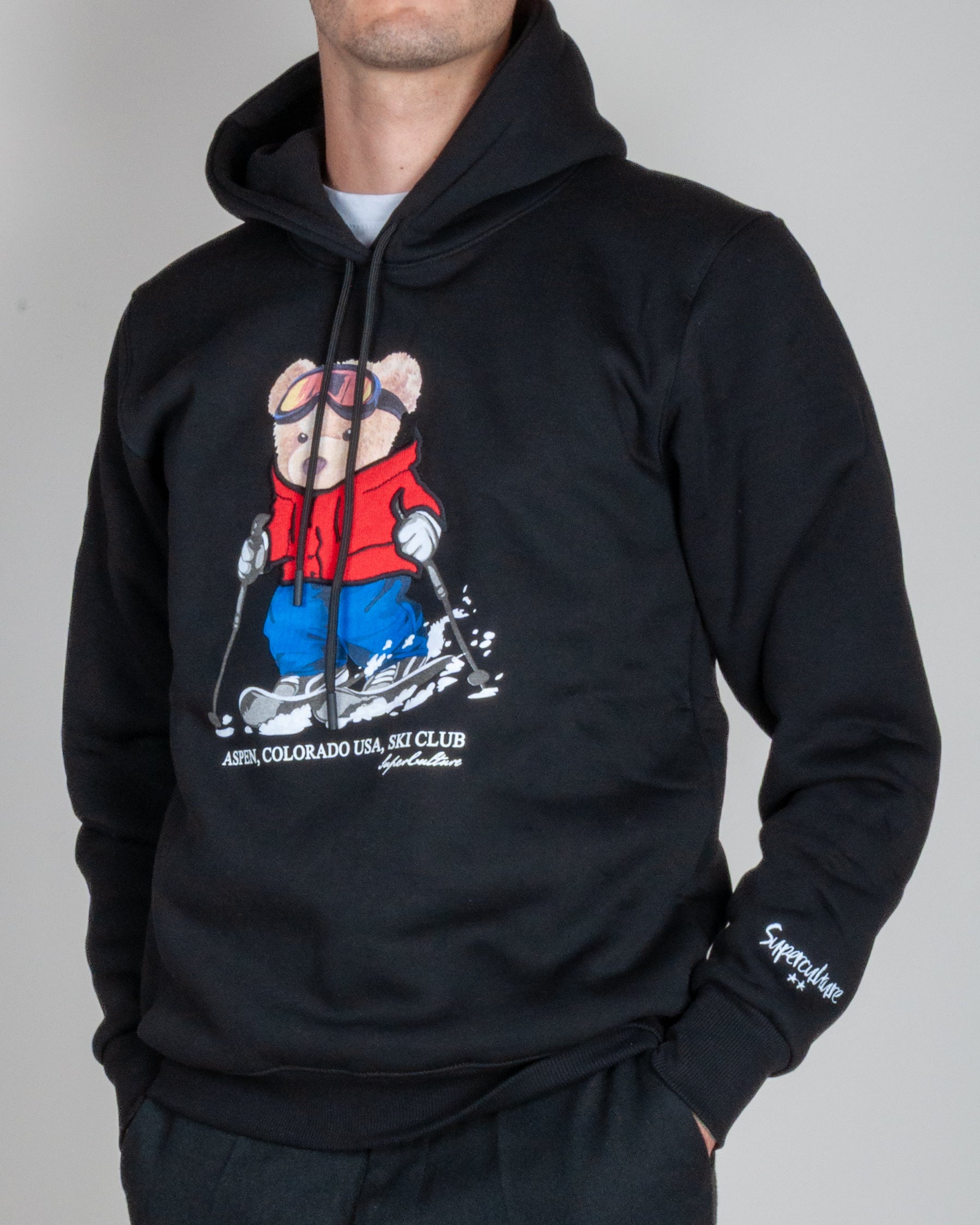 Felpa Superculture Cappuccio Teddy Aspen Art. A1383