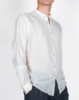 Camicia lavorata coreana in misto lino Philotinto Art. 26S01CA