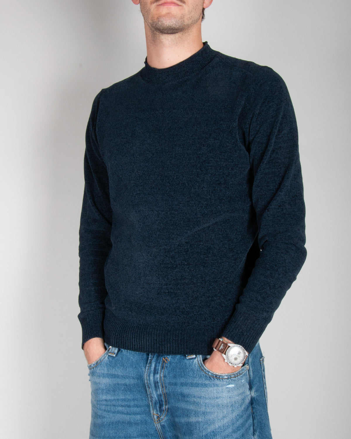 Maglia girocollo ciniglia Berna Art. BRN M 262049