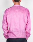 Camicia coreana in puro lino Philotinto Art. 26S19CA