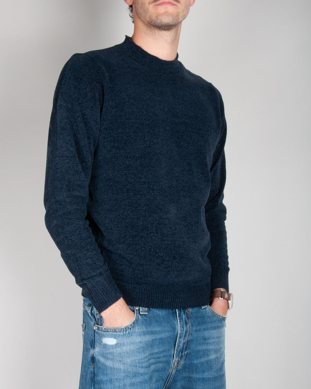 Maglia girocollo ciniglia Berna Art. BRN M 262049