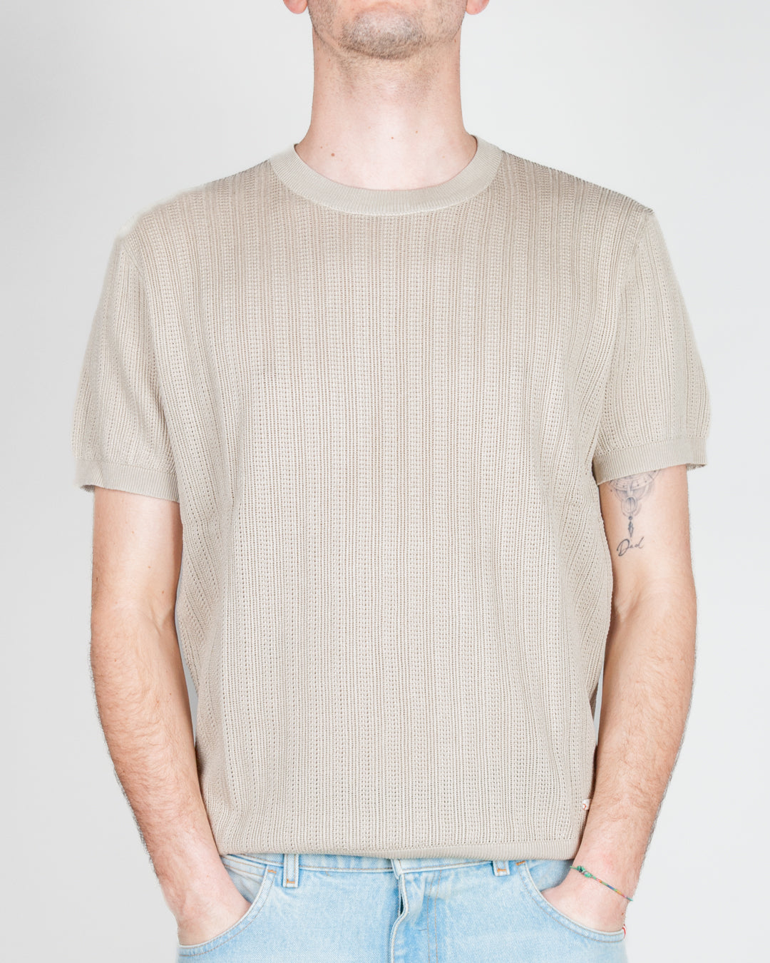 T-shirt in filo traforata Uomo Gianni Lupo Art. GL35338