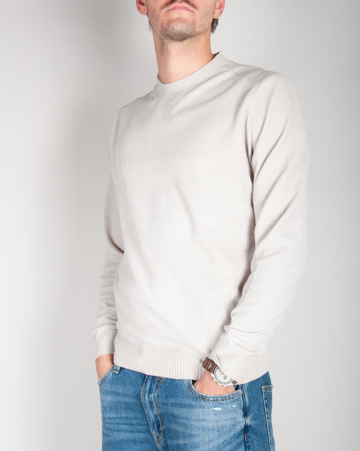Maglia girocollo ciniglia Berna Art. BRN M 262049