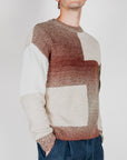 Maglia Bicolor misto lana Over D Art. OE1F2W6M64