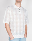 Polo traforata Boxy Fit Officina 36 VG03 Uomo Art. CUVG03