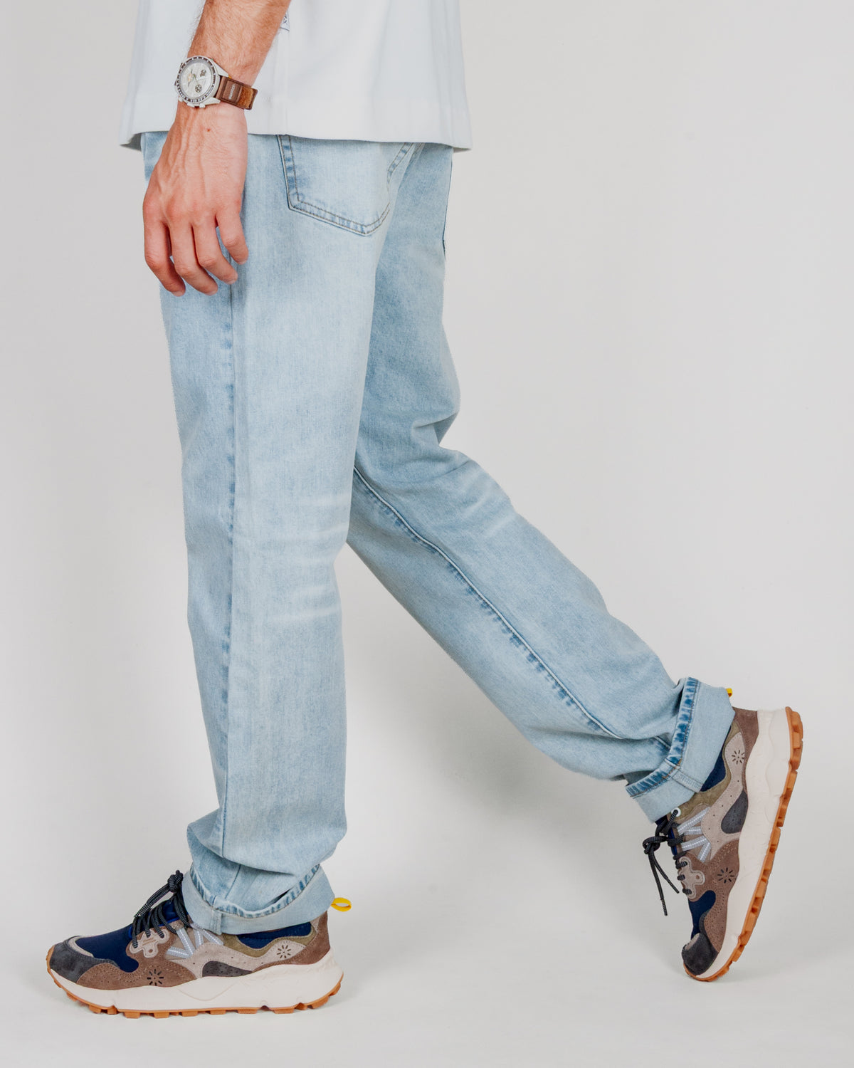Jeans Bleached Berna Regular Fit Art. BRN M 261265