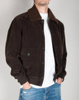 Giubbotto ecopelle colletto teddy Gianni Lupo Art. GL9857