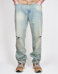 Jeans Straight con rotture Gianni Lupo Mod. Alex Art. GL8017QM
