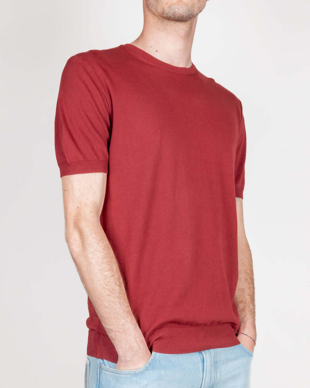 T-shirt in filo Retois manica corta puro cotone Art. 1.2104