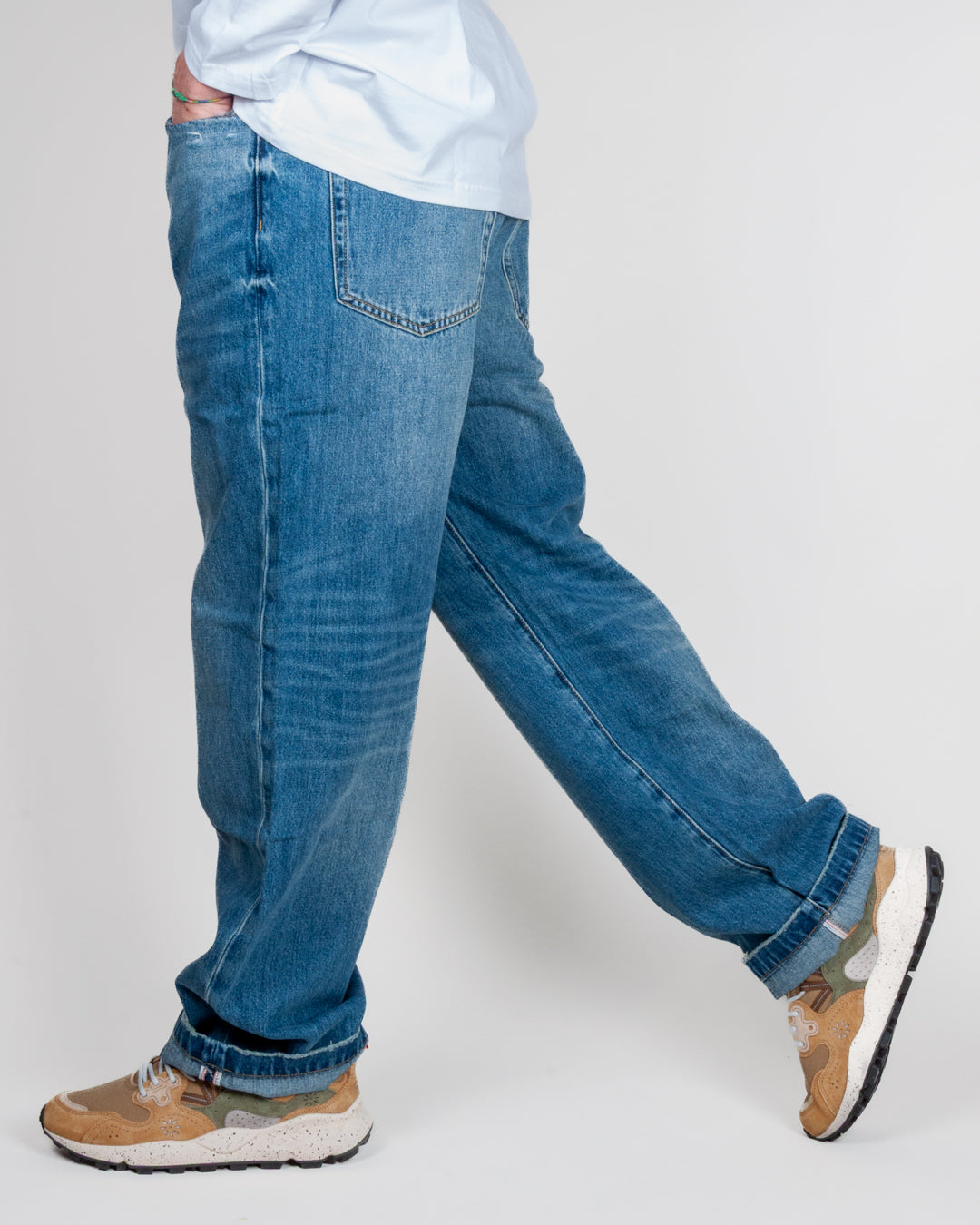 Jeans Wide Leg Gianni Lupo Mod. MAX Art. GL8016M