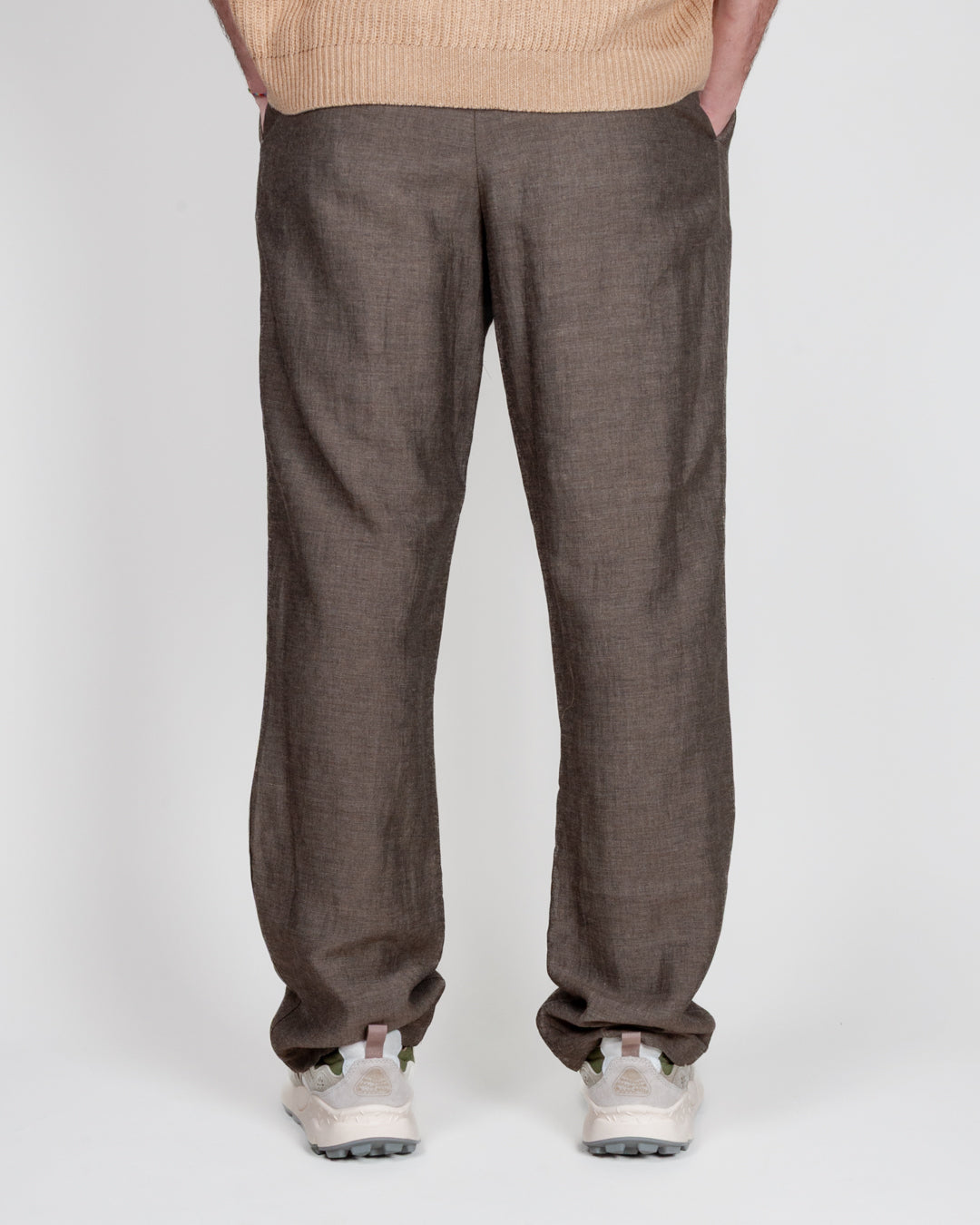 Pantalaccio Straight Leg Misto lino Imperial Uomo Art. PE6XLBB