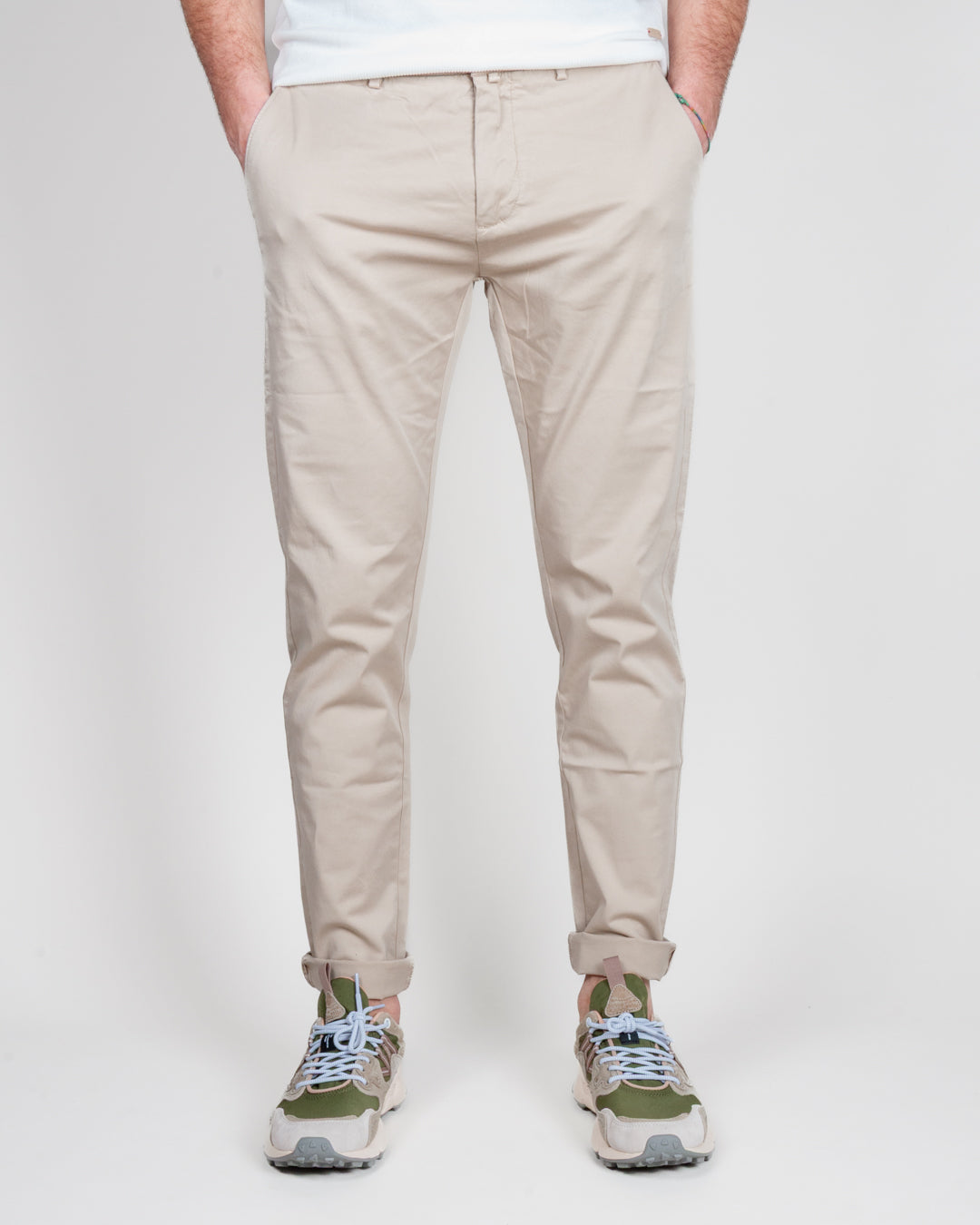 Pantalone cotone leggero slim fit Gianni Lupo Art. TAHOMA-S26