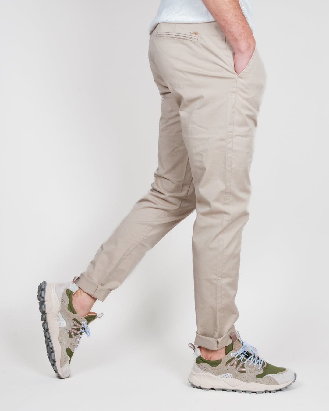 Pantalone cotone leggero slim fit Gianni Lupo Art. TAHOMA-S26