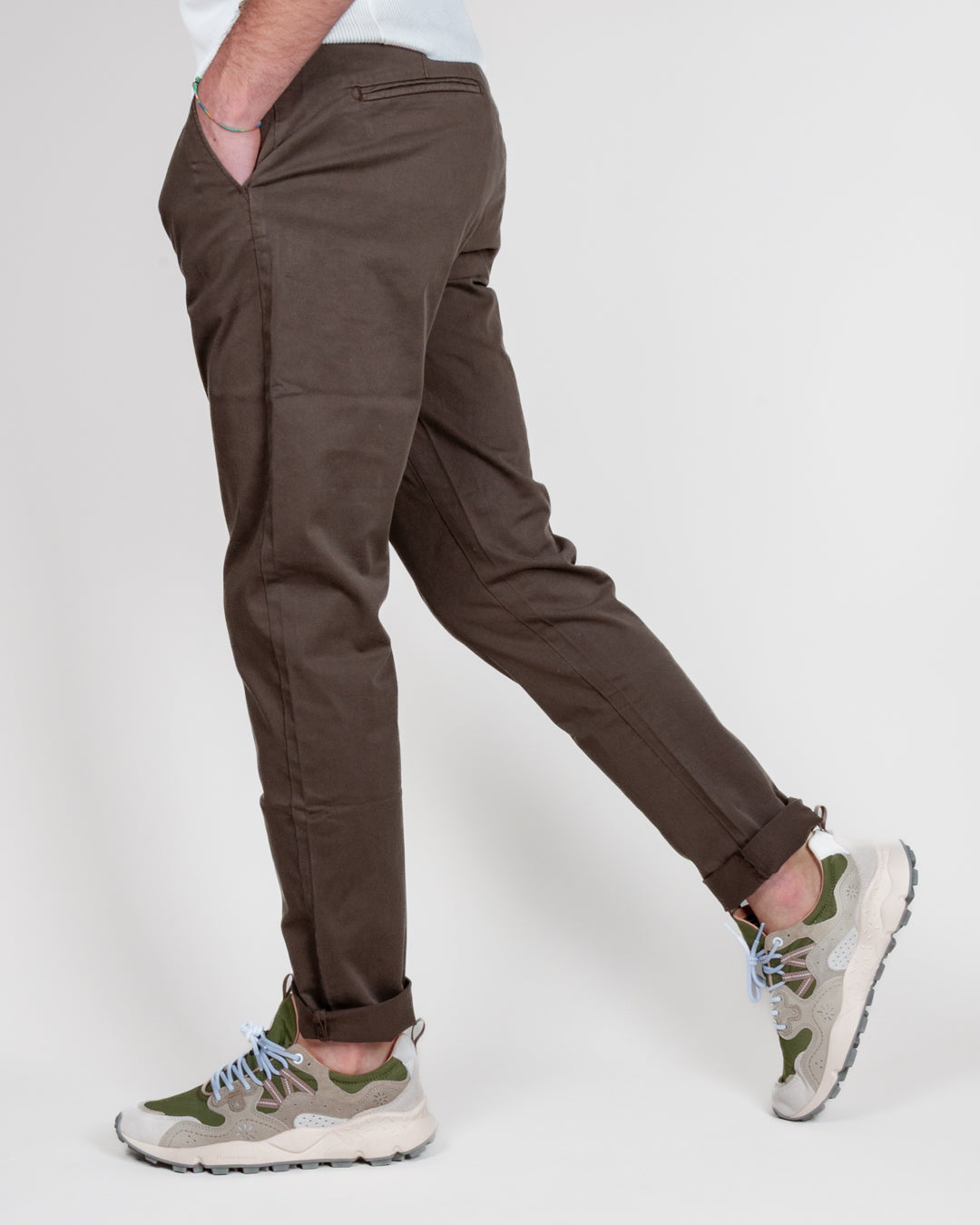 Pantalone cotone leggero slim fit Gianni Lupo Art. TAHOMA-S26
