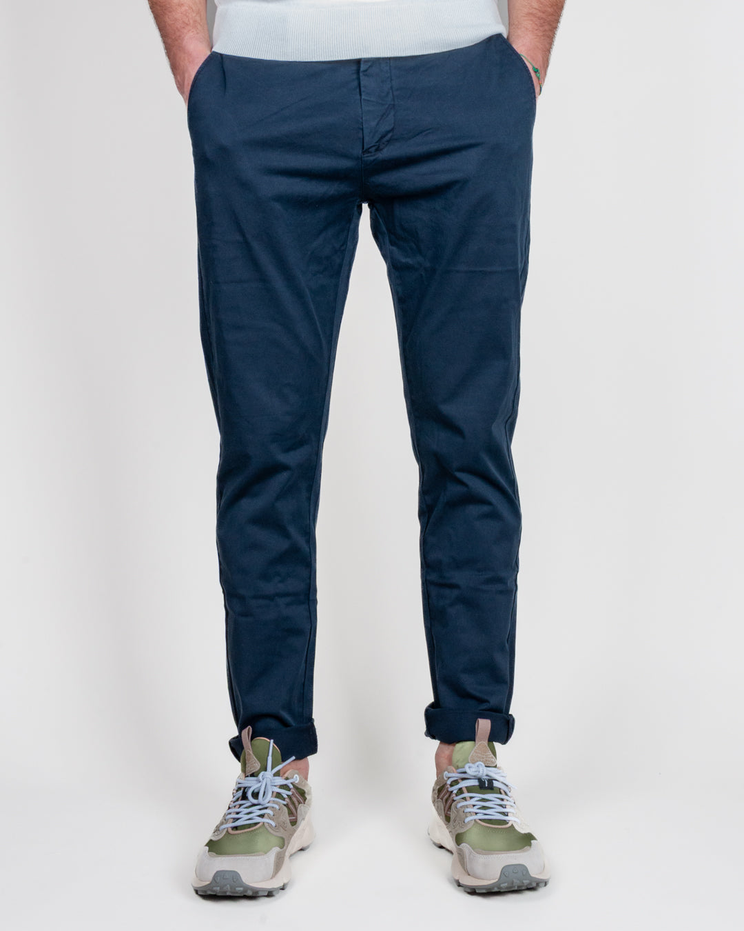 Pantalone cotone leggero slim fit Gianni Lupo Art. TAHOMA-S26