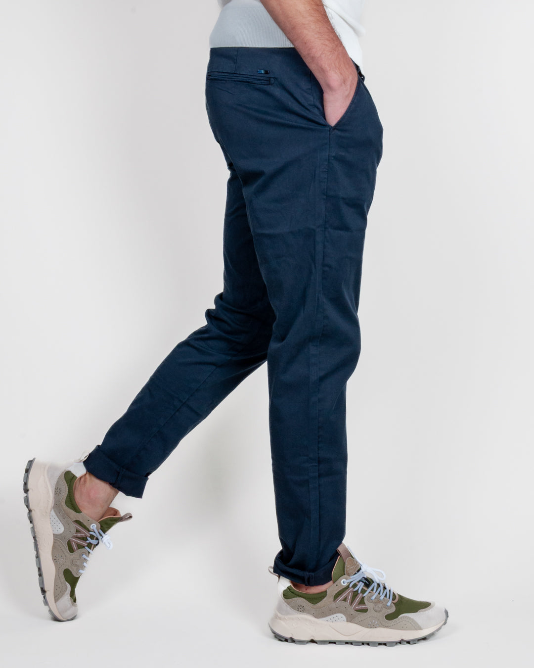 Pantalone cotone leggero slim fit Gianni Lupo Art. TAHOMA-S26