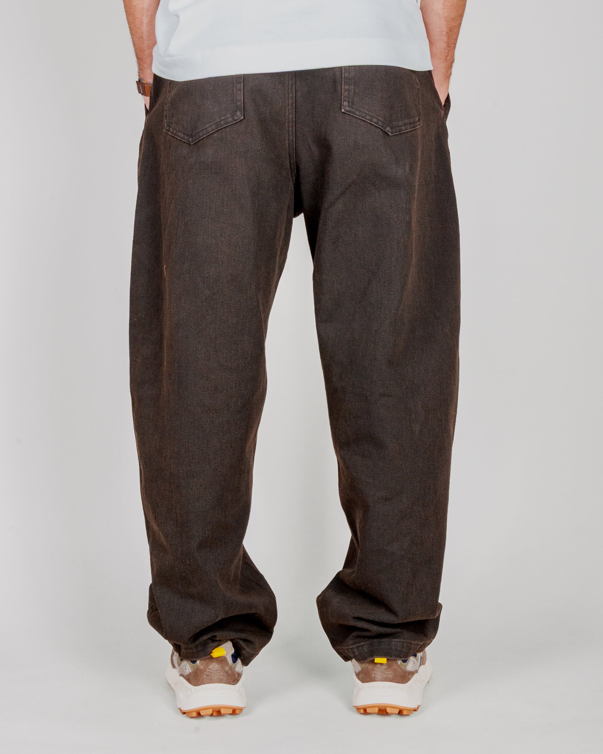 Pantalone Bull denim Wide leg Uomo Double Label Art. GLW131G