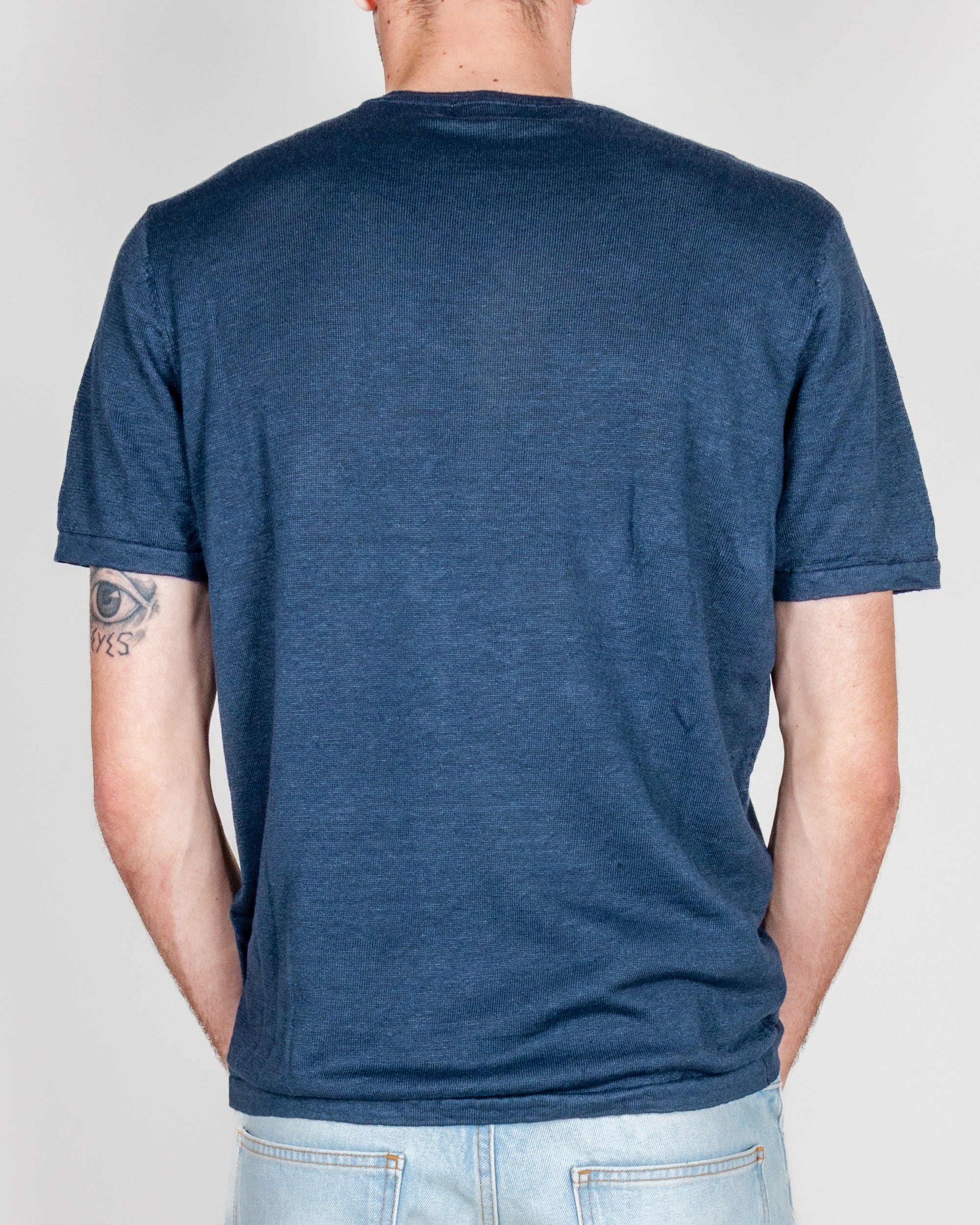 T-shirt manica corta in Lino Gianni lupo Art. GL35345