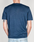 T-shirt manica corta in Lino Gianni lupo Art. GL35345