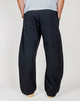 Pantalone Palazzo con elastico in vita e bottone Double Label Gianni Lupo Art. GLW127G