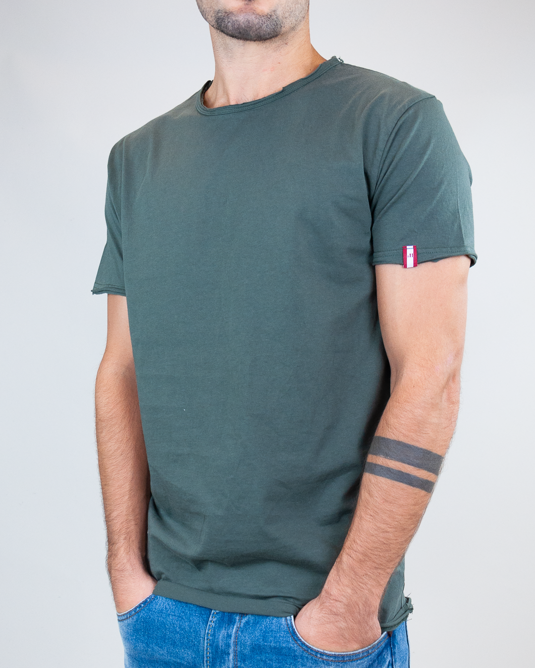 T-shirt Manica Corta Block Eleven Basic Art. 15MEZZAMANICA - 1921 Store