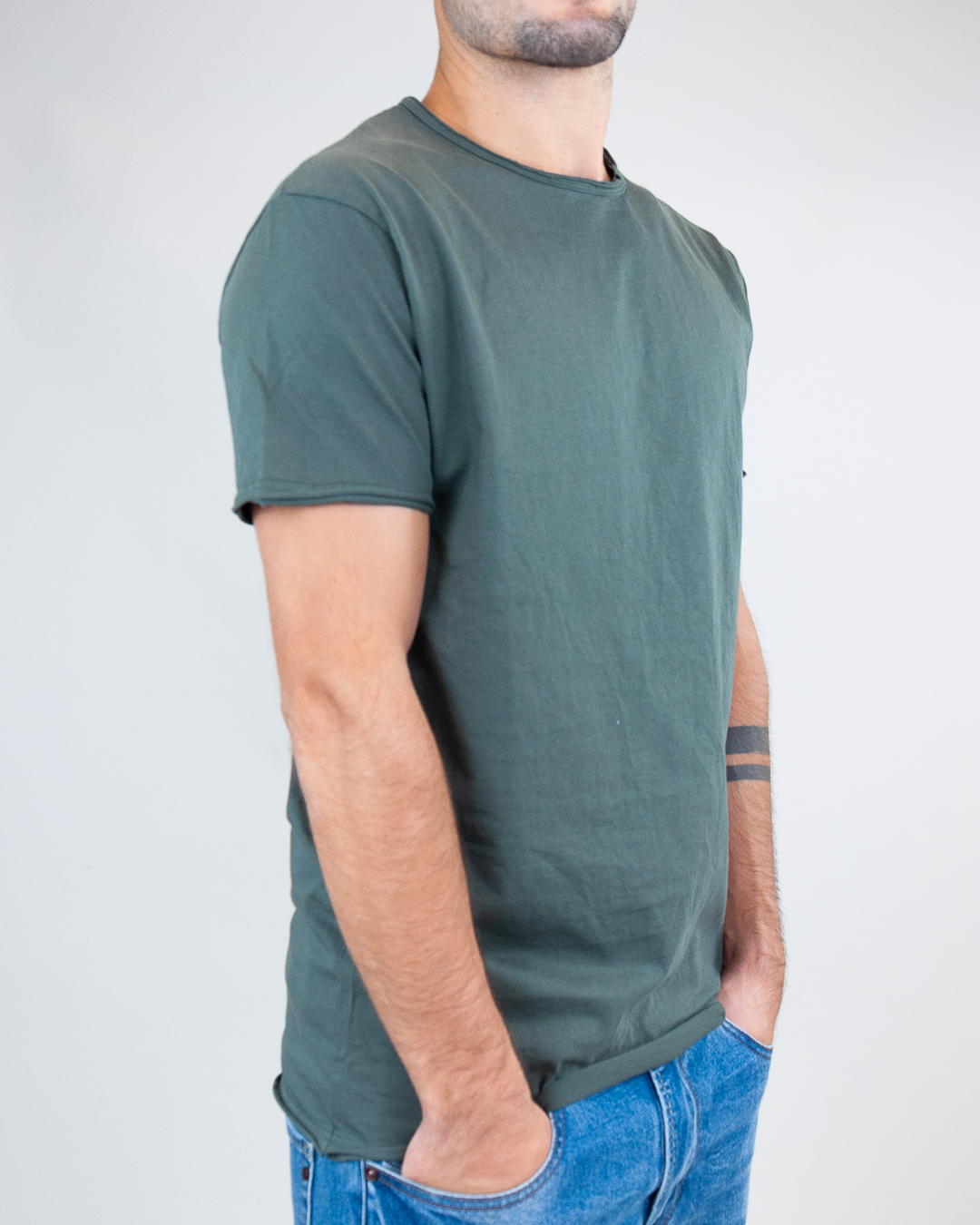 T-shirt Manica Corta Block Eleven Basic Art. 15MEZZAMANICA - 1921 Store